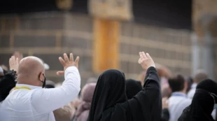 طواف وداع حجاج در آخرین مرحله مناسک حج 2