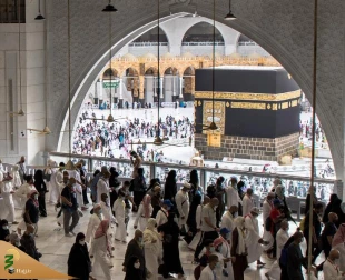 طواف وداع حجاج در آخرین مرحله مناسک حج 5