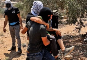 درگیری نظامیان صهیونیست با فلسطینیان در نابلس