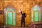 گنبد حرم امام حسین (ع) درآستانه محرم شست‌وشو شد 3
