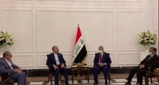 دیدار و گفتگوی امیر عبداللهیان و الکاظمی