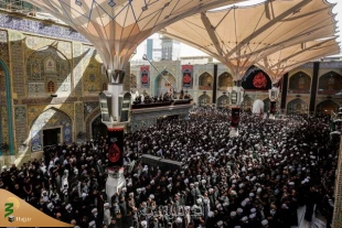 تشییع پیکر آیت‌الله حکیم در نجف اشرف 4