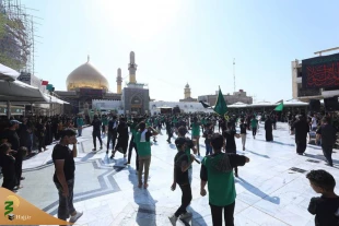 خدمات رسانی آستان مقدس امامین عسکریین(ع) به بیش از ۱۵۰ موکب عزاداری در ماه محرم الحرام 2