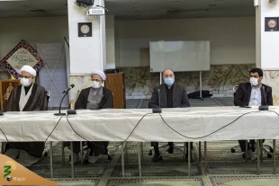 رونمایی از مجموعه آثار نغماتی و مدیحه سرایی با موضوع اربعین 6