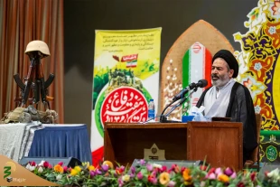 In the presence of Supreme Leader's representative in Hajj and Pilgrimage Affairs
Commemoration ceremony of the Sacred Defense Week and the anniversary of Mecca and Mina Martyrs
 2