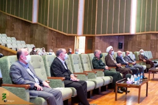 In the presence of Supreme Leader's representative in Hajj and Pilgrimage Affairs
Commemoration ceremony of the Sacred Defense Week and the anniversary of Mecca and Mina Martyrs
 8