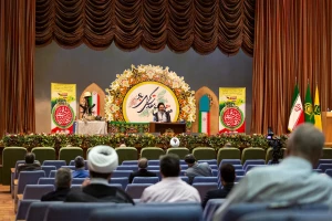 أقيم مراسم أسبوع الدفاع المقدس و الذكرى السنوية لشهداء مكة و منى بحضور ممثل الولي الفقيه في شؤون الحج و الزيارة.