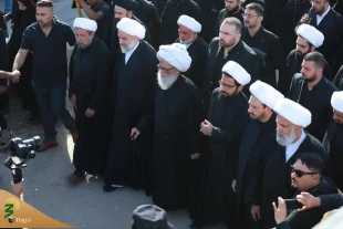 حضور آیت‌الله العظمی بشیر نجفی در پیاده‌روی اربعین 4