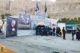 با حضور نماینده ولی فقیه در امور حج وز یارت برگزار شد؛

یادواره شهدای شهر خانوک 7