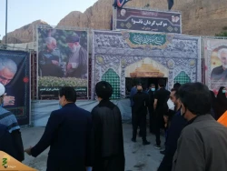 با حضور نماینده ولی فقیه در امور حج وز یارت برگزار شد؛

یادواره شهدای شهر خانوک 8