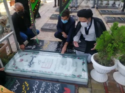 با حضور نماینده ولی فقیه در امور حج وز یارت برگزار شد؛

یادواره شهدای شهر خانوک 9