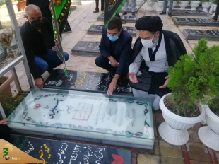 با حضور نماینده ولی فقیه در امور حج وز یارت برگزار شد؛

یادواره شهدای شهر خانوک 9