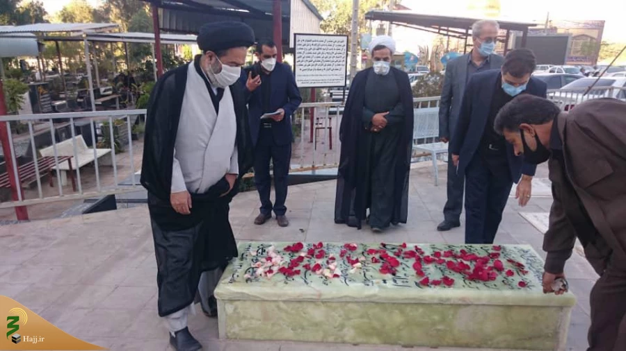 با حضور نماینده ولی فقیه در امور حج وز یارت برگزار شد؛

یادواره شهدای شهر خانوک 13