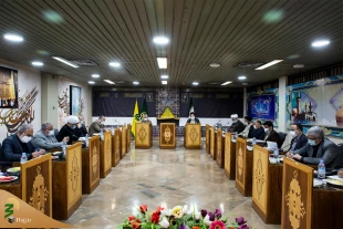 At the meeting of hajj officials 
the reports of Arbaeen dispatching, cultural and educational committees was reviewed
 3