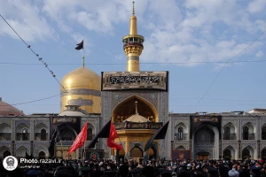 سوگواری مشهدالرضا(ع) در غم شهادت غریب‌الغربا