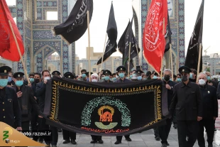 سوگواری مشهدالرضا(ع) در غم شهادت غریب‌الغربا 3