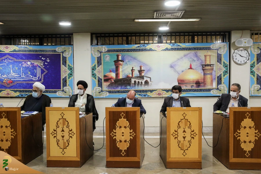 نشست شورای برنامه‌ریزی و هماهنگی بعثه مقام معظم رهبری و سازمان حج و زیارت 4