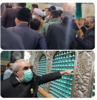 زیارت ضریح امام رضا (ع) امکان پذیر شد 2