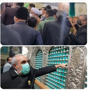 زیارت ضریح امام رضا (ع) امکان پذیر شد