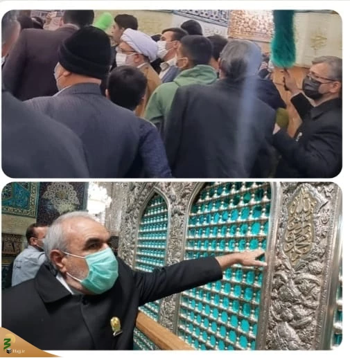 زیارت ضریح امام رضا (ع) امکان پذیر شد 2