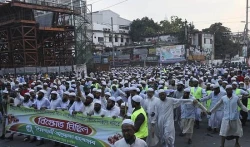 دومین روز اعتراض مسلمانان بنگلادش علیه اقدام توهین‌آمیز هندوها 2