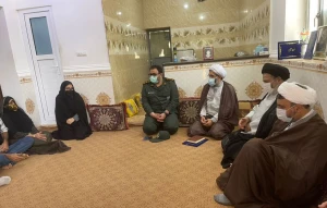دیدار سرپرست حجاج ایرانی با خانواده شهید مفقود الاثردفاع مقدس