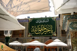آذین بندی آستان مطهر علوی به مناسبت میلاد پیامبر مکرم اسلام(ص) 2