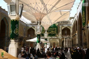 آذین بندی آستان مطهر علوی به مناسبت میلاد پیامبر مکرم اسلام(ص) 3