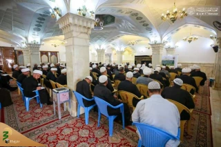 آستان مطهر علوی میزبان نشست آموزشی راهنمایان حجاج
