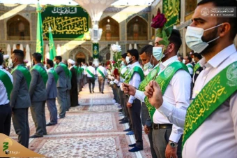 جشن میلاد پیامبر اسلام (ص) در حرم علوی (ع) 5