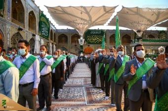 جشن میلاد پیامبر اسلام (ص) در حرم علوی (ع) 6