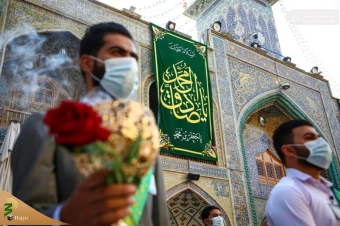 جشن میلاد پیامبر اسلام (ص) در حرم علوی (ع) 13