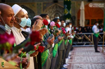 جشن میلاد پیامبر اسلام (ص) در حرم علوی (ع) 15