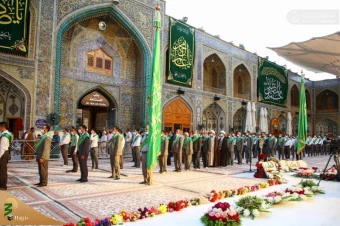 جشن میلاد پیامبر اسلام (ص) در حرم علوی (ع) 16