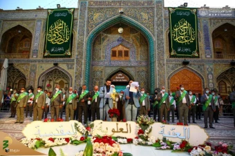 جشن میلاد پیامبر اسلام (ص) در حرم علوی (ع) 18