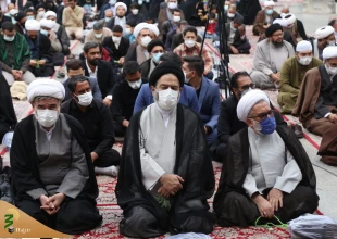 در حرم حضرت معصومه (س)؛
مراسم نخستین سال ارتحال حجت الاسلام والمسلمین نجفی روحانی برگزار شد 7