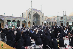 در حرم حضرت معصومه (س)؛
مراسم نخستین سال ارتحال حجت الاسلام والمسلمین نجفی روحانی برگزار شد 13