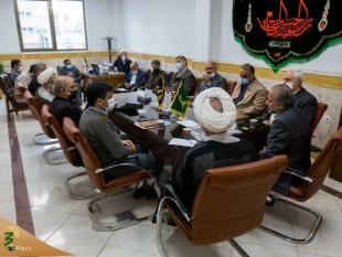 جلسه متمرکز زائران اعزامی منطقه قم به عتبات عالیات برگزار شد 2