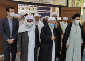 By the presence of Supreme Leader's representative in Hajj and Pilgrimage affairs;
Chenarli Grand Mosque was opened in Golestan province
