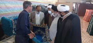 بازدید سرپرست حجاج ایرانی از کارخانه صحرا بافت خزر در استان گلستان 4