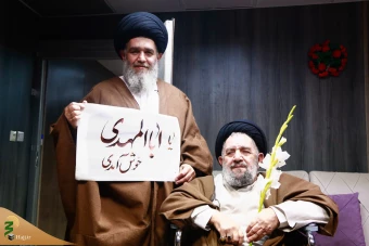 حال و هوای مسجد جمکران در شب میلاد امام حسن عسکری علیه السلام 3