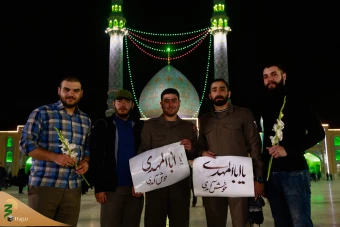 حال و هوای مسجد جمکران در شب میلاد امام حسن عسکری علیه السلام 15