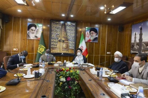 دیدار سفیر سنگال در ایران با نماینده ولی فقیه در امور حج و زیارت