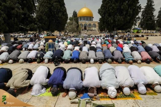 اقامه نماز جمعه در «مسجدالاقصی» با حضور هزاران فلسطینی