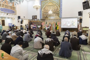 بزرگداشت هفته بسیج با حضور مسئولان بعثه و سازمان حج 2