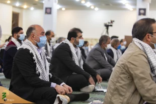 بزرگداشت هفته بسیج با حضور مسئولان بعثه و سازمان حج 7