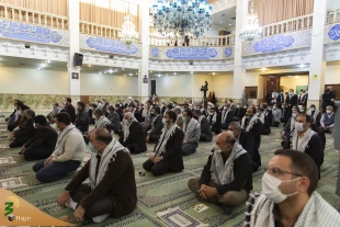 بزرگداشت هفته بسیج با حضور مسئولان بعثه و سازمان حج 9
