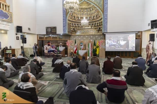 بزرگداشت هفته بسیج با حضور مسئولان بعثه و سازمان حج 11
