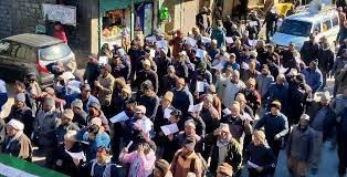 تجمع اعتراض‌آمیز علیه شخص موهن به پیامبر در هند 