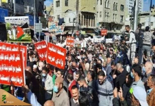 برای دومین جمعه متوالی؛

اردنی‌ها خواستار لغو همه توافقات با رژیم صهیونیستی شدند